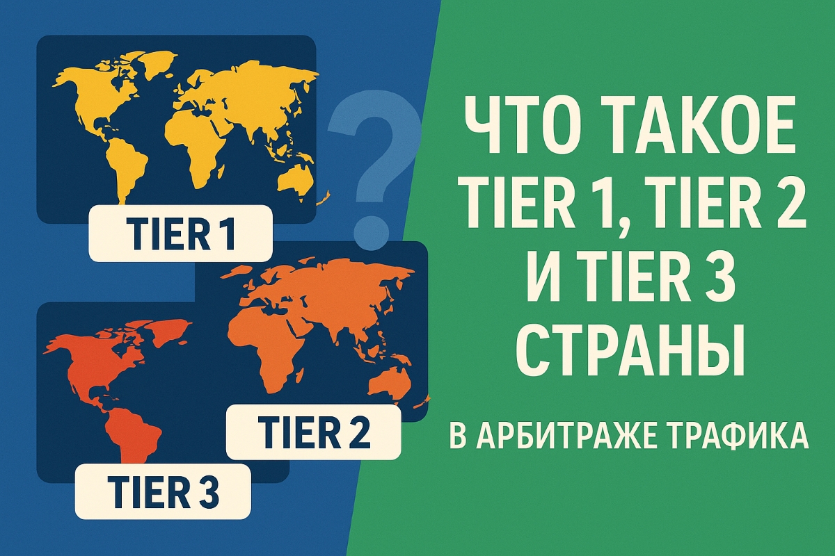 Что такое Tier 1, Tier 2 и Tier 3 страны в арбитраже трафика?