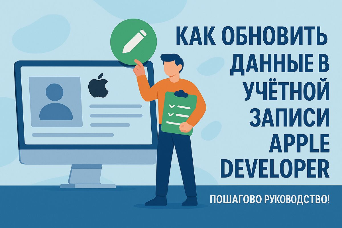 Как обновить данные в учетной записи Apple Developer — Пошаговое руководство!